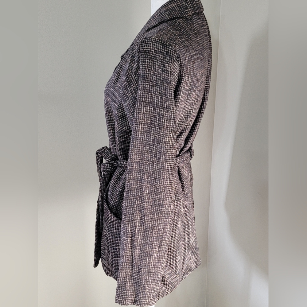 Crescent NWT Women's Tweed Jacket Size Medium - Picture 3 of 16